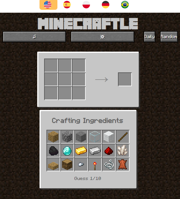 Minecraftle